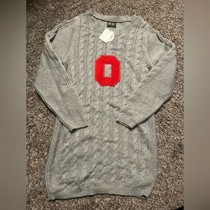 Ohio state kids sweater dress